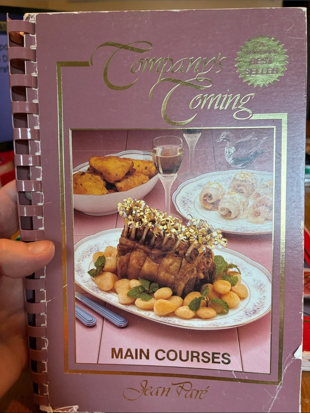Vintage cookbooks - Company’s coming set of three cookbooks- Main courses etc.